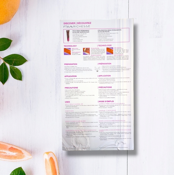 L'Oreal Professionnel DIARichesse 2 Tubes Ammonia-Free Brown/Chestnut 4/4N - Picture 15 of 16